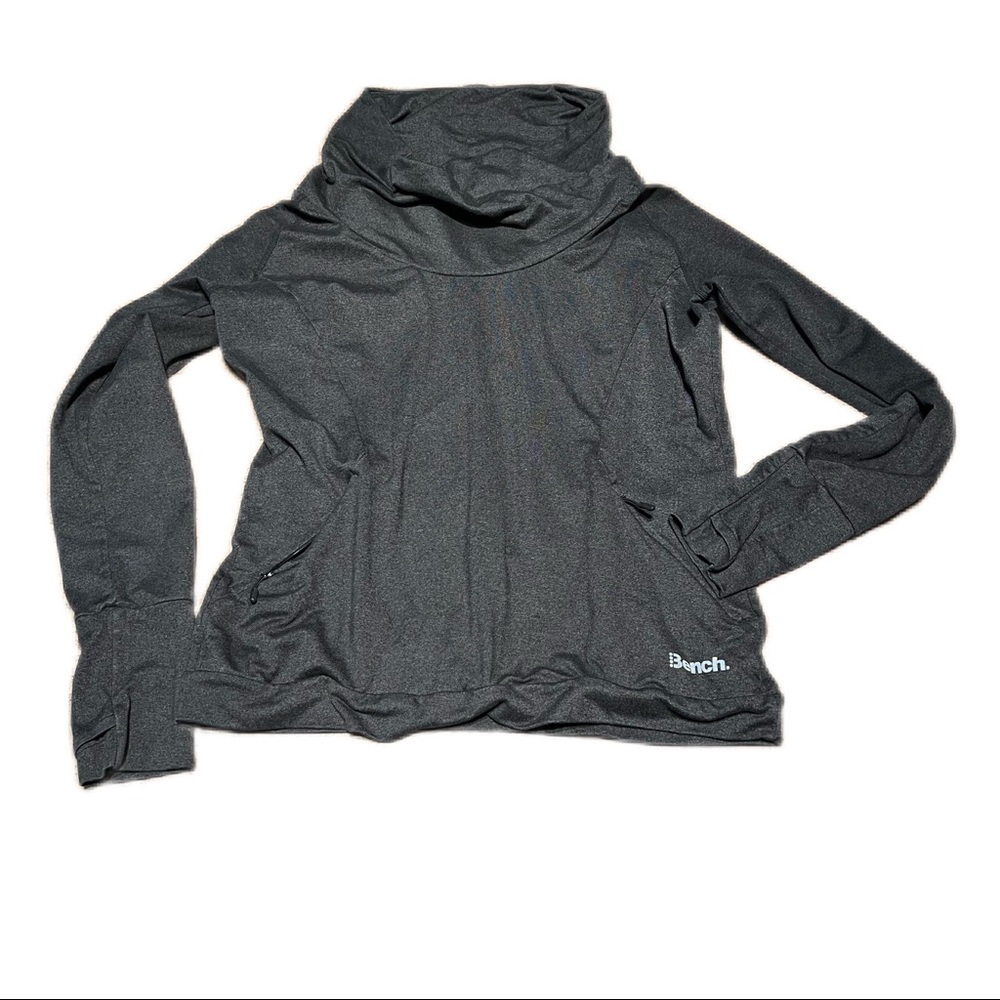 Bench - Cowl neck hoodie with zipper pockets